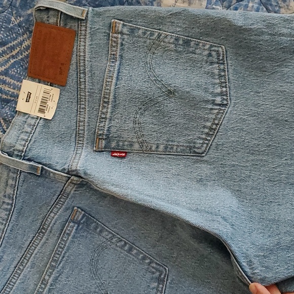 🔥NWT Levis 501 High Rise Skinny Jeans size 31×28 Tango - Picture 14 of 15